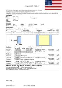GLASGLOBAL ASTM Report